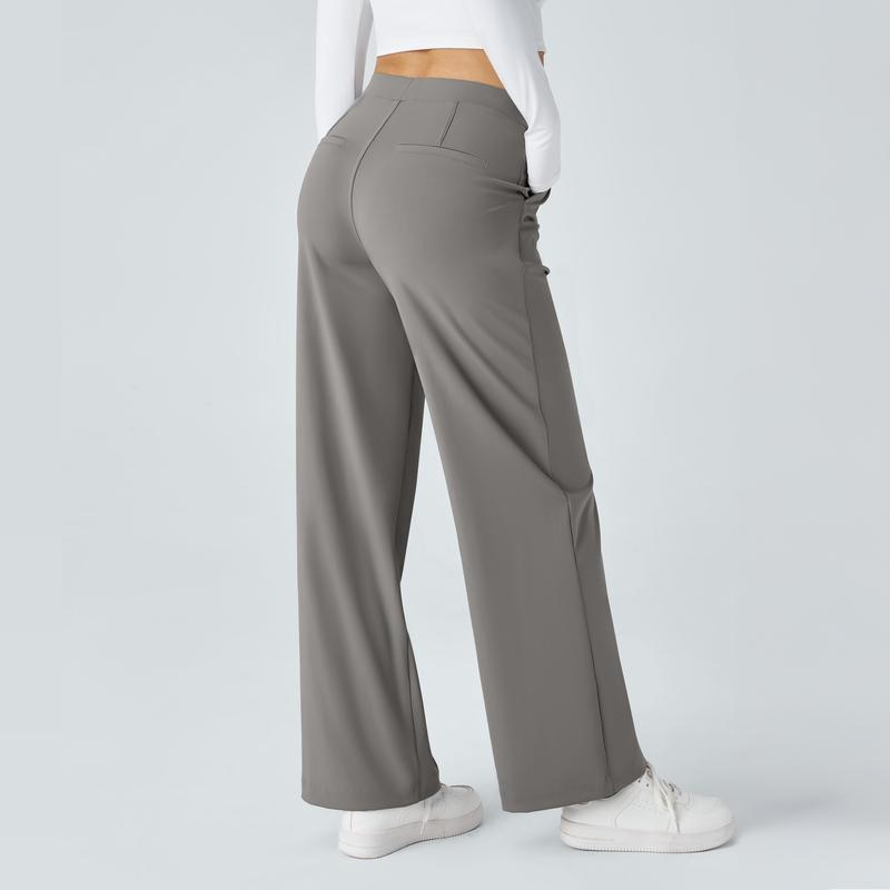 Effortless Halara Elegance Wide-Leg Work Pants™