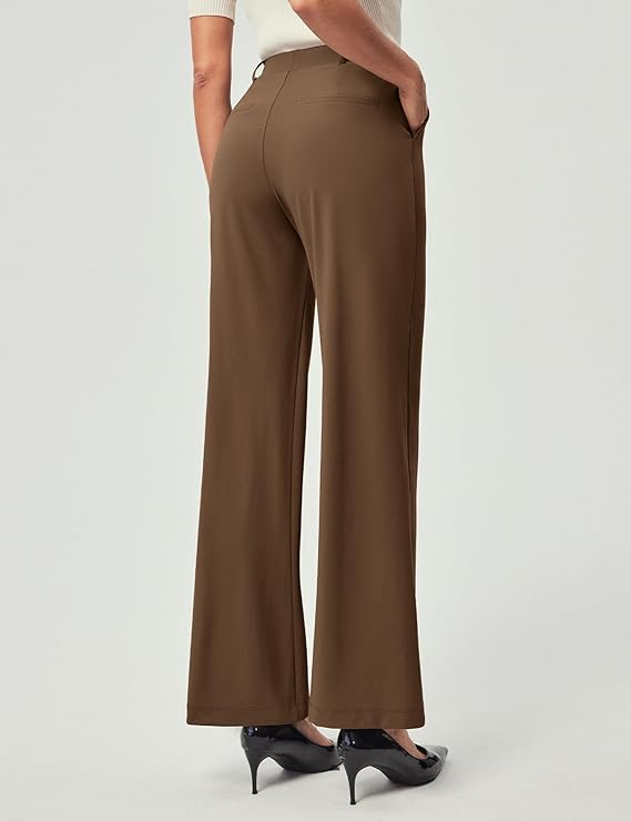 Effortless Halara Elegance Wide-Leg Work Pants™