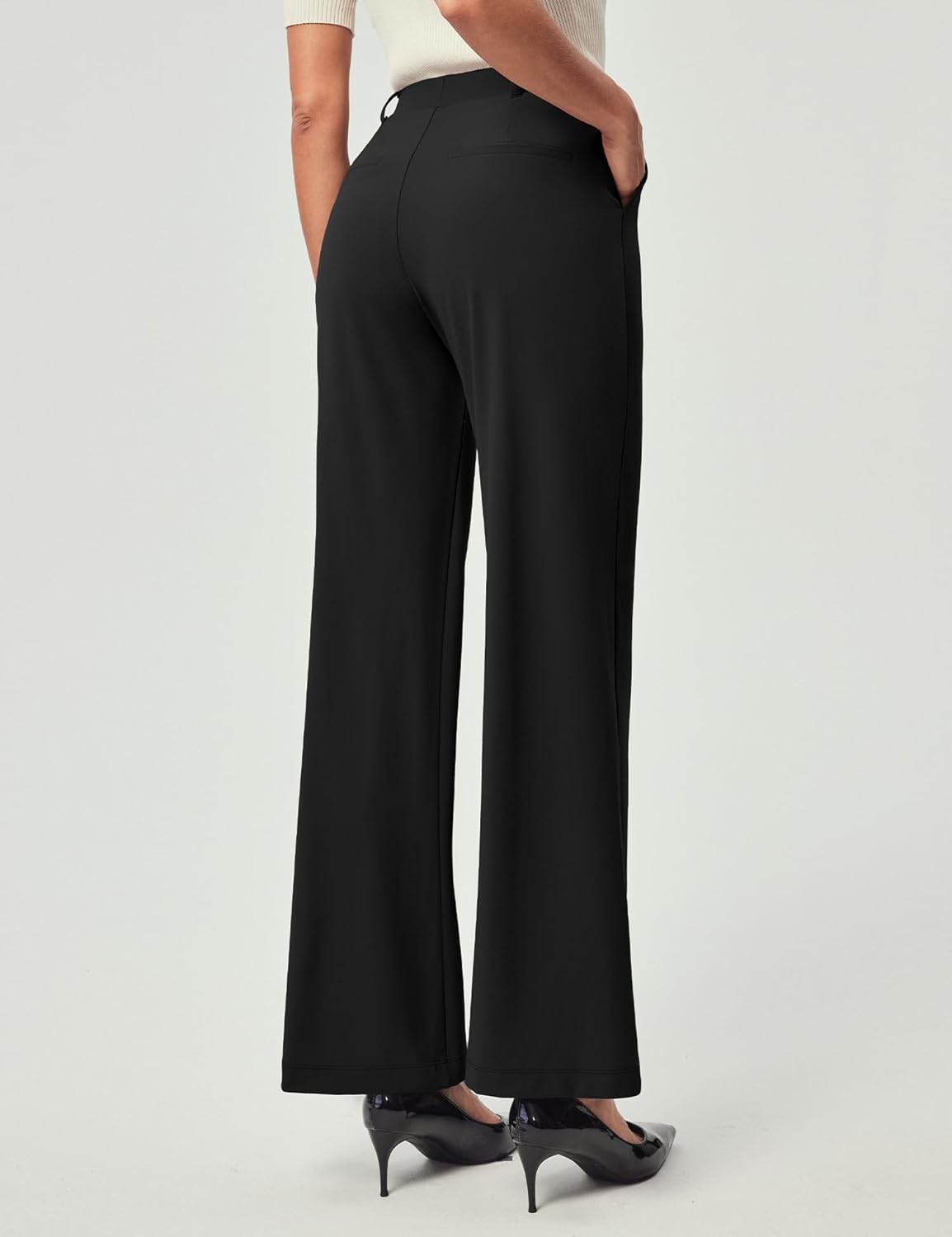 Effortless Halara Elegance Wide-Leg Work Pants™
