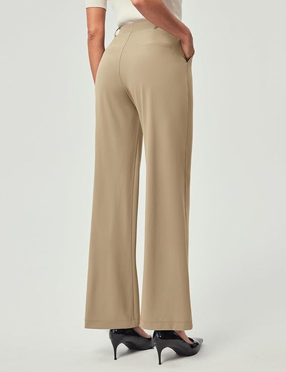 Effortless Halara Elegance Wide-Leg Work Pants™