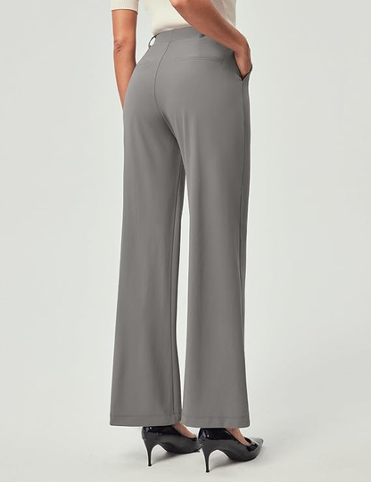 Effortless Halara Elegance Wide-Leg Work Pants™